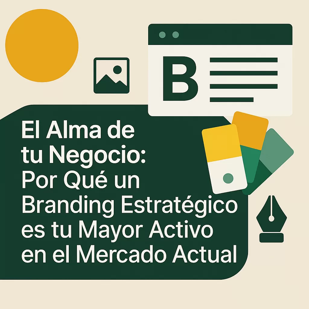 El alma de tu negocio: por qué el branding estratégico es tu mayor activo en el mercado actual