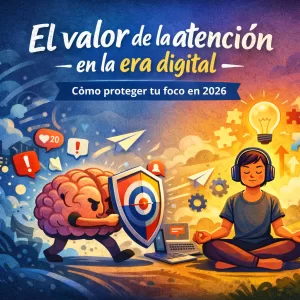 El valor de la atención en la era digital: cómo proteger tu foco en 2026