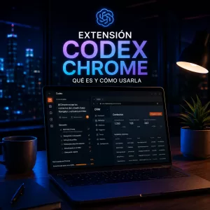 Codex en Chrome: la extensión de OpenAI que opera tu navegador real y cómo usarla en tu PyME